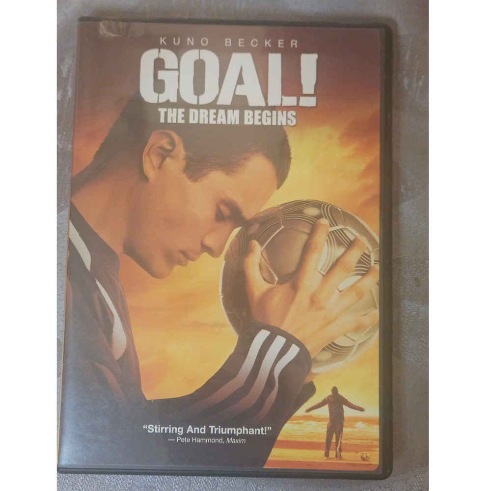 Goal! The Dream Begins DVD Kuno Becker Soccer Sports Drama Movie PG 2006